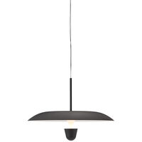 Kantarell Pendel 55 cm Svart / Vit