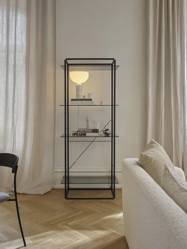 Kizu Bordslampa Small Vit Marmor