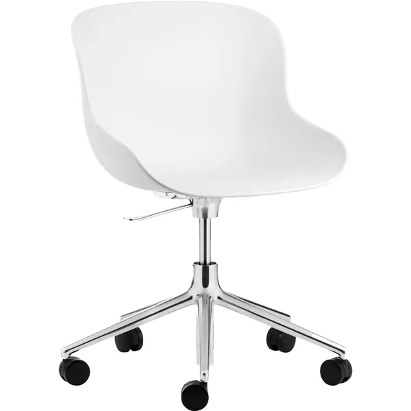 Hyg Pyörivä Tuoli 5W Aluminium / Valkoinen