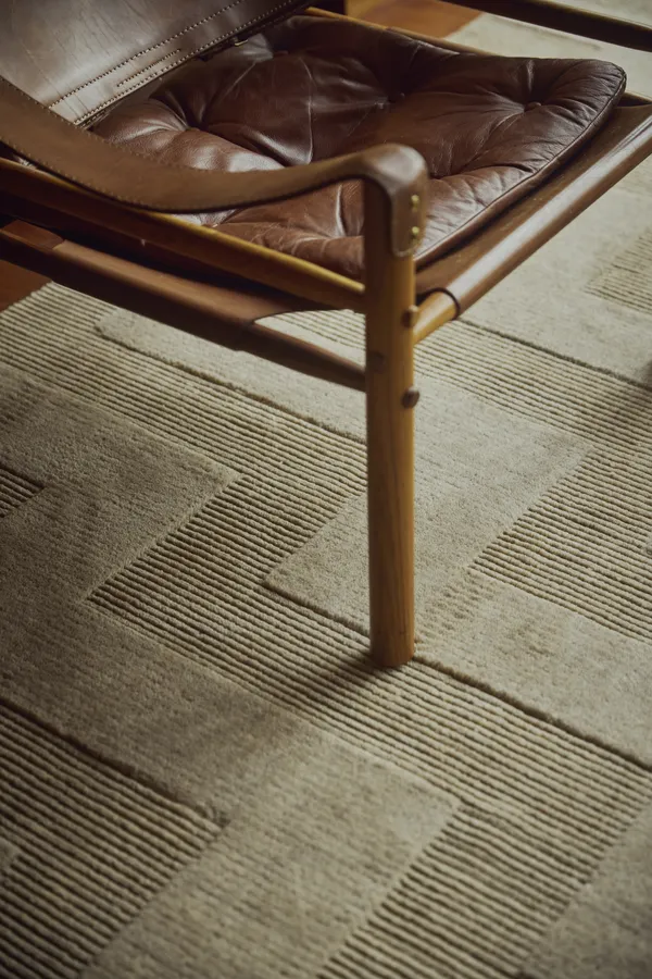 Valmont Wool Rug Beige-Melange 200x300