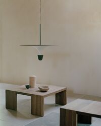Tenon Sidebord 61x61 cm Røkt Eik