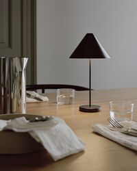 Brolly Bordlampe Bærbar Steel Black