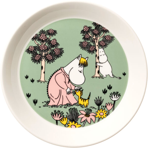Moomin Tallrik 19 cm Omtanke