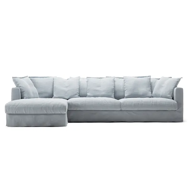 Stopning Til Le Grand Air 3-seter Sofa Lin Nordic Sky