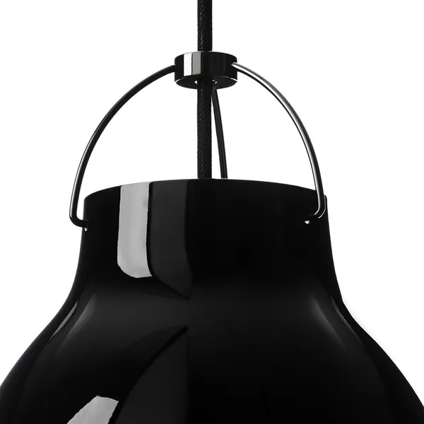 Caravaggio Pendel P2 Sladd 3 m Svart Högglans