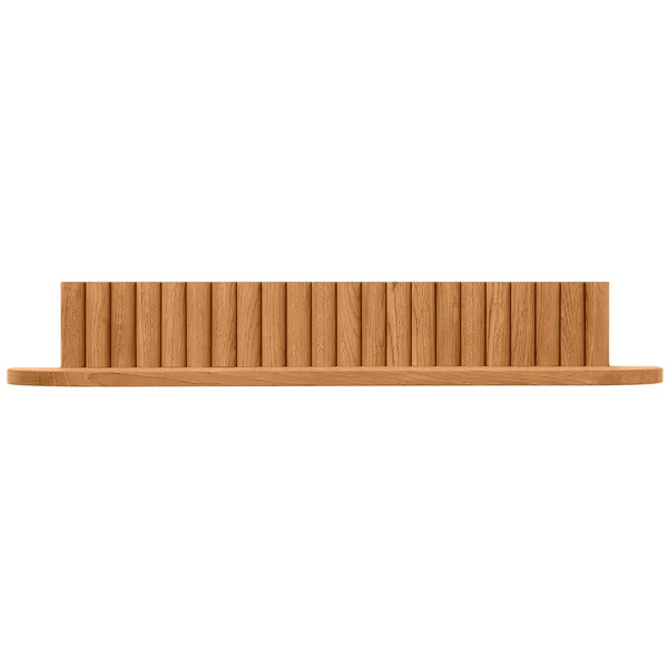 Pillar Vägghylla 78 cm Oljad Ek