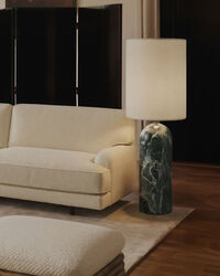 Gravity Floor Lamp Emerald / White