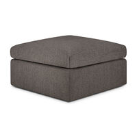 Mellow footstool - Granite Eco fabric