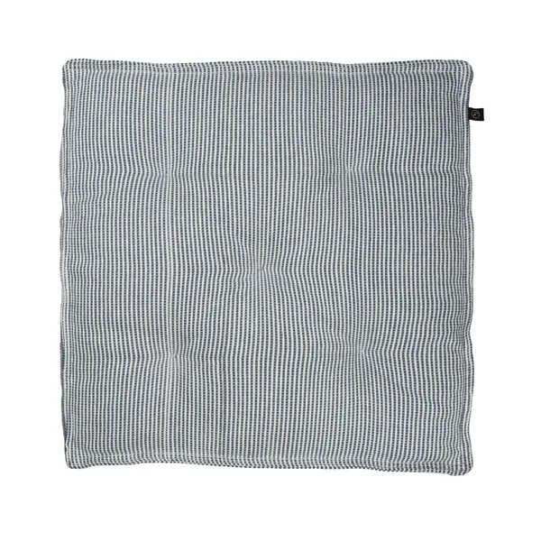 Sædepude 45x45 cm Hvid / Blå