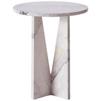 V Sidobord Albanian Grey Marmor