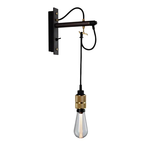 Hooked Wall Nude Wall Lamp Bronze