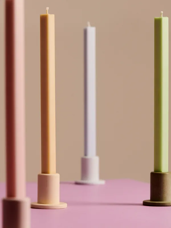 Tube Lysestage Beton Light Pink