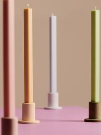 Tube Lysestage Beton Light Pink
