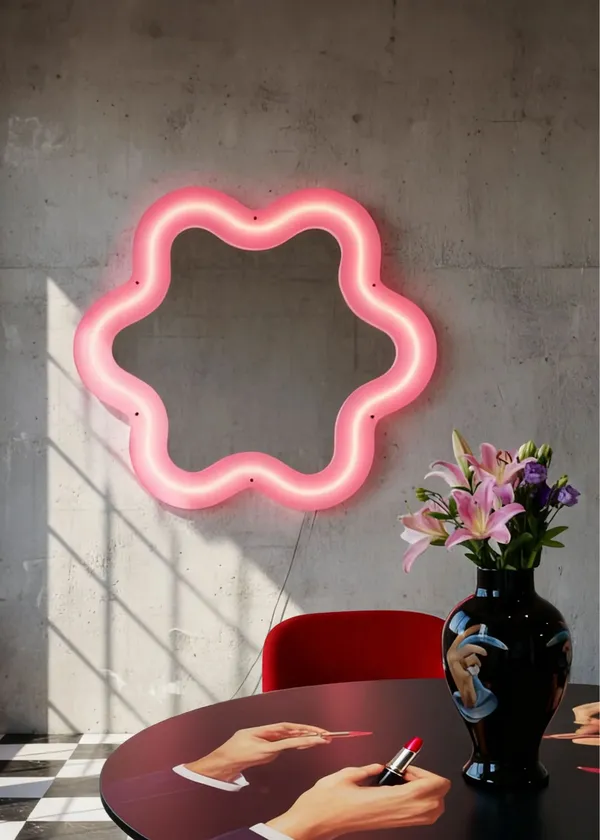 Supercurve Flower Speil Rosa