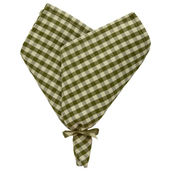 Oliva Servett 45x45 cm 2-pack Oliv