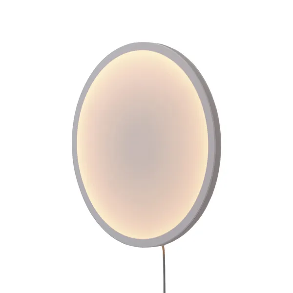 Calm Vägglampa Med Touchdimmer Ø50 cm Grå