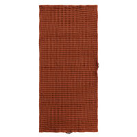 Organic Handduk 50x100 cm Brown Clay