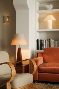 Paper Bordlampe Hvid