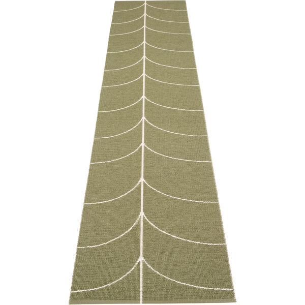 Leif Plastikmåtte Pine / Vanilla 70x360 cm
