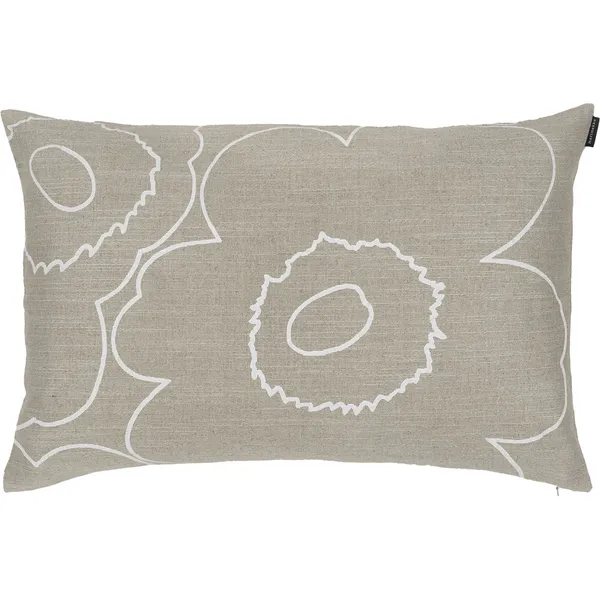 Piirto Unikko Kuddfodral 40x60 cm Sand/Vit
