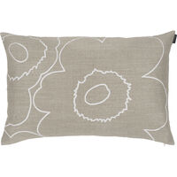 Piirto Unikko Kuddfodral 40x60 cm Sand/Vit