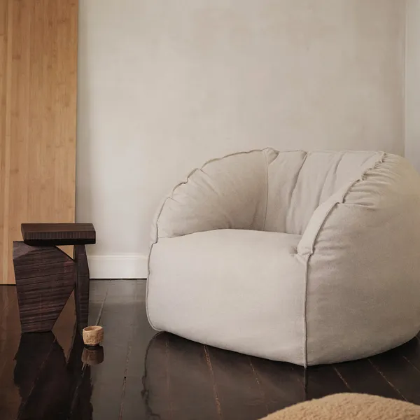 Nesten Loungefåtölj Natural