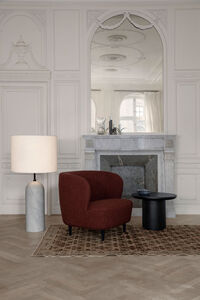 Moon Loungebord Rundt Ø60 x H55 cm Brown Black Eikefiner