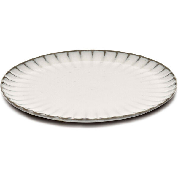 Inku Tallrik Medium 21 cm Vit