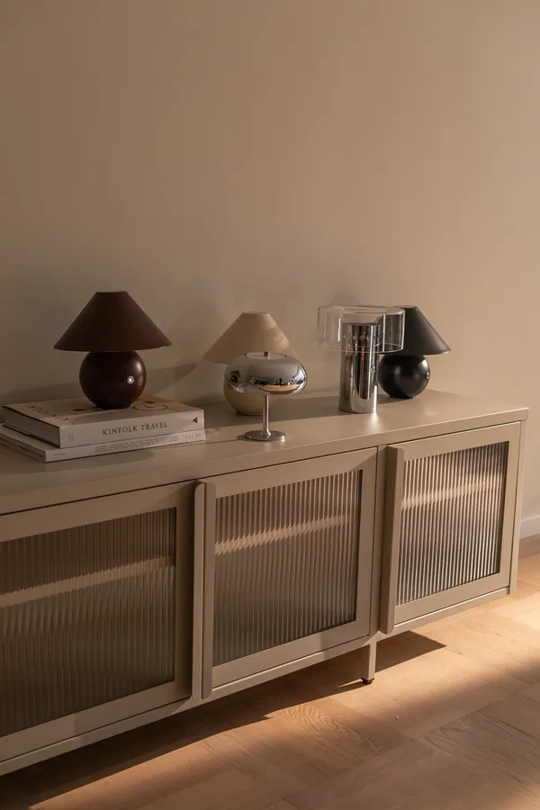 Cosmo Bordslampa Portabel Vinröd