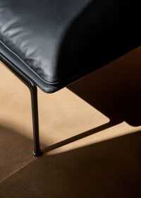 Muno LN20 Jalkajakkara Warm Black / Musta Nahka