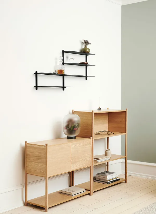 Nivo Væghylde B Sort Ask / Sort