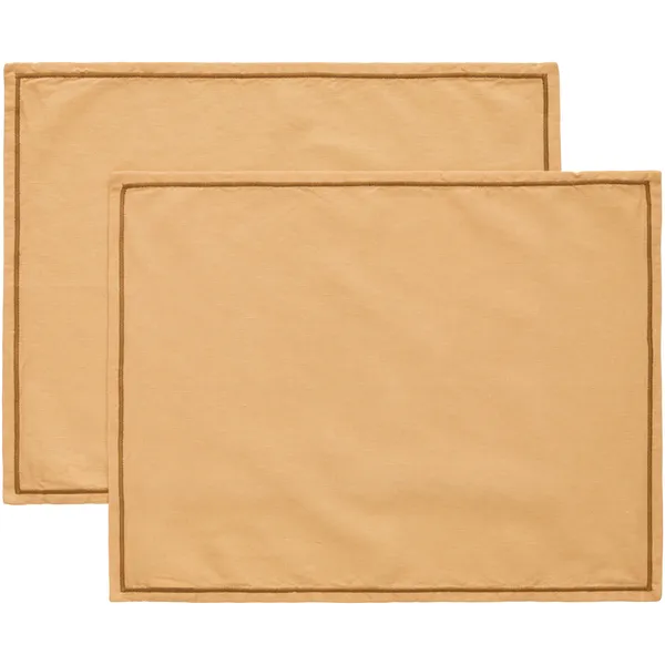 Sienna Dækkeserviet 2-pak 35x45 cm Sand
