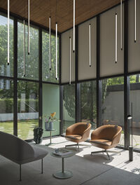 Fine Suspension Pendel 120 cm Sort