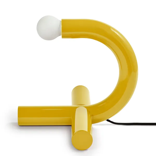 La Tre Bordlampe Gul