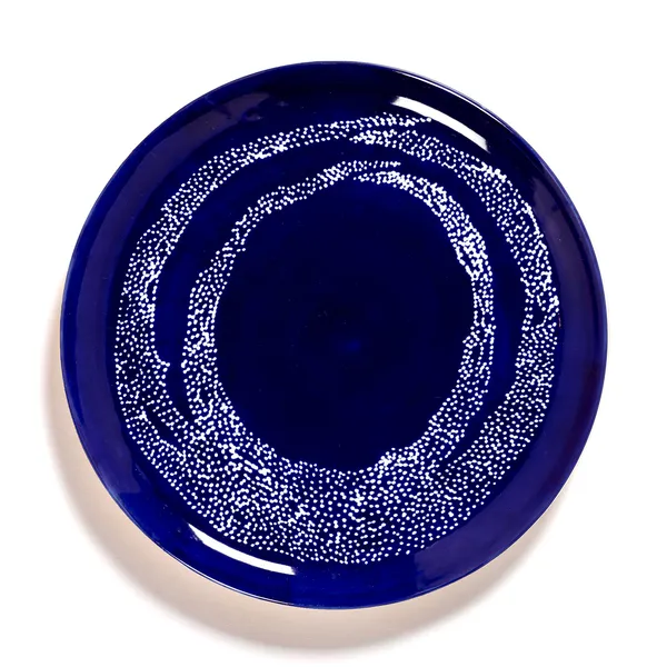Feast Plate 265 cm Dark Blue / White Striped