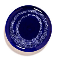 Feast Plate 265 cm Dark Blue / White Striped