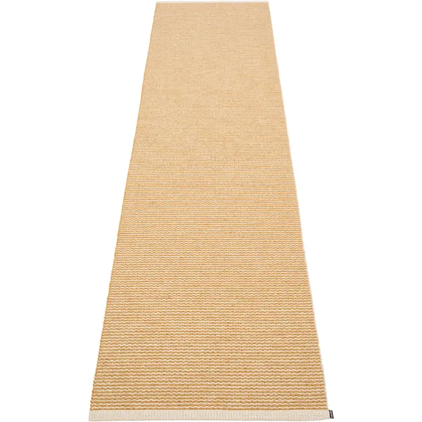 Mono Teppe Ochre/Cream 70x300 cm