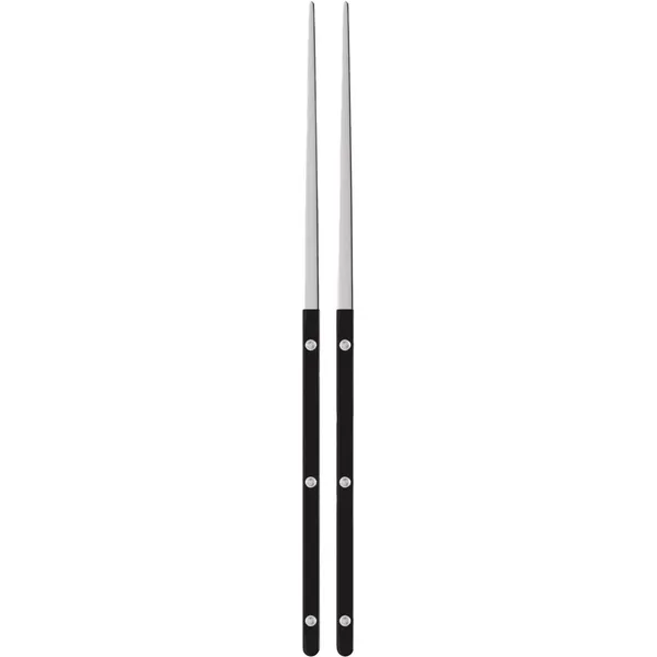 Bistrot Solid Ätpinnar 2-pack Svart