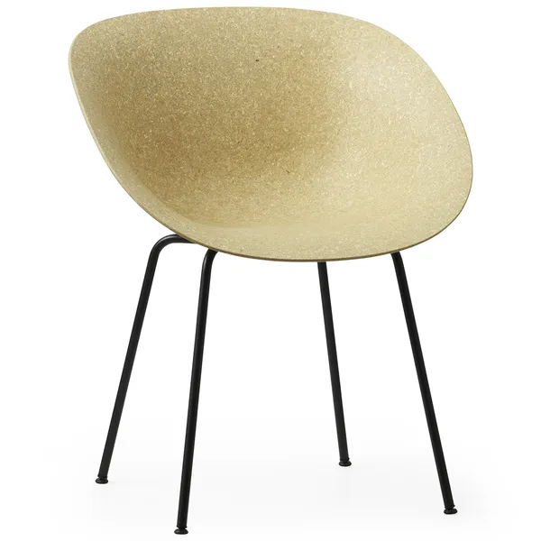 Mat Lenestol Hemp / Sort