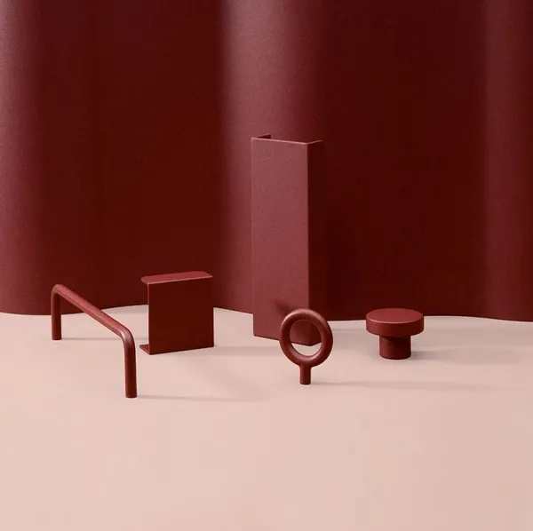 Hide 120 Håndtak Reddish Brown