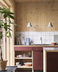 Top Pendel Ø21 cm Grå