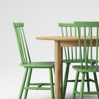 Wood Matgrupp Ek / Grön