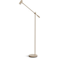 Cato Gulvlampe Nougat / Messing
