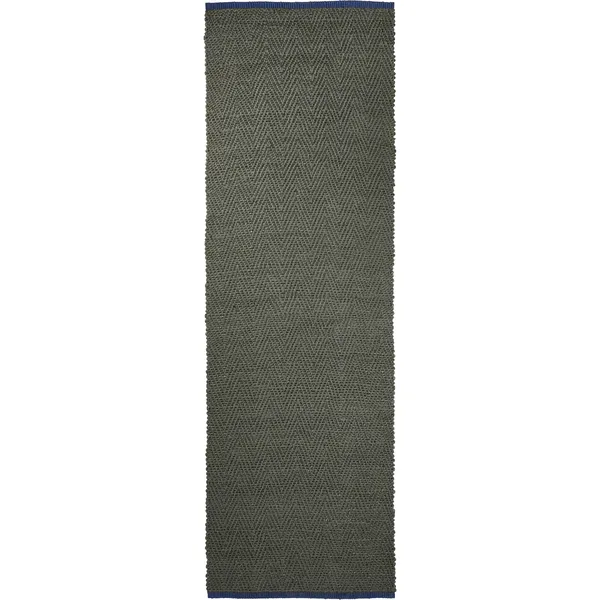 Notes Matta 80x245 cm Olivgrön