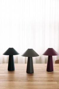 Cannes Bordlampe Bærbar Sort