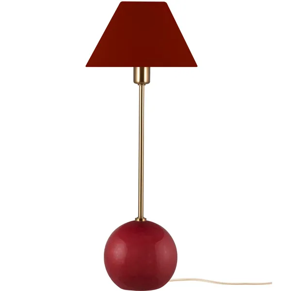 Iris 20 Bordslampa Vinröd