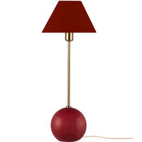 Iris 20 Bordslampa Vinröd
