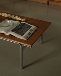 Union Sofabord Aluminium / Asketræ