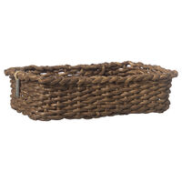 Kurv 23x14 cm Mørkebrun