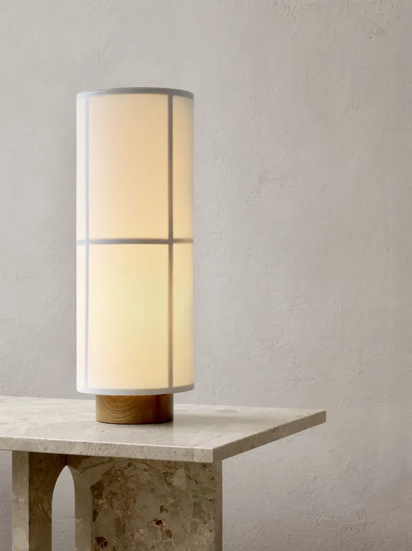 Hashira Bordlampe Ø18 cm Raw
